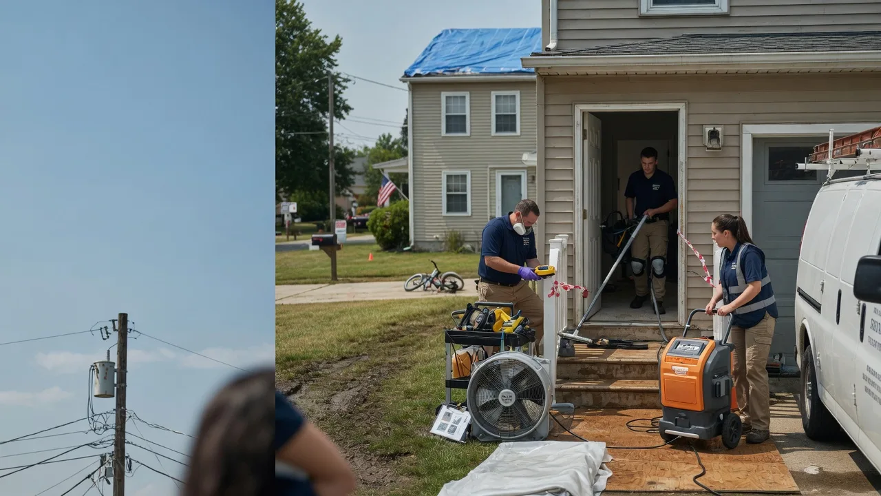 Water Damage Repair in Rural Valley, PA near me